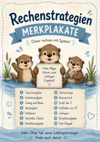 Vorschau - Merkblätter - Rechenstrategien Merkblätter_Otter_Mathematik - Deckblatt