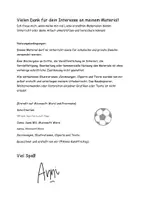Vorschau - Mal- und Bastelvorlagen - Leporello zur WM 2026: Süßer Begleiter durch die WM - Seite 1