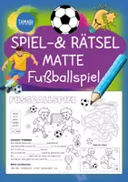 Vorschau - Arbeitsblätter - Spiel- & Rätselmatte "Fußballspiel" | Sachunterricht Grundschule | Fußball | Hobby | Aufgaben für Schnelle | Ich bin fertig Aufgaben | Lückenfüller | WM 2026 - Deckblatt