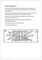 Vorschau - Arbeitsblätter - Keith Haring: Steckbrief, Sachtext und Lückentext zum Leben und Wirken des Künstlers - Seite 2