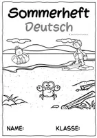 Vorschau - Arbeitsblätter - Sommerheft Deutsch - Seite 1