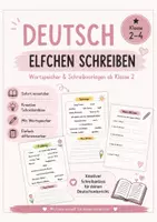 Vorschau - Arbeitsblätter - Elfchen schreiben - kreativer Schreibanlass - Deckblatt