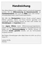 Vorschau - Arbeitsblätter - Elfchen schreiben - kreativer Schreibanlass - Seite 1