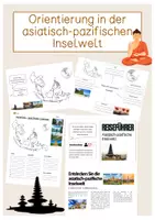 Vorschau - Stundenentwürfe - Orientierung in der asiatisch-pazifischen Inselwelt - Deckblatt