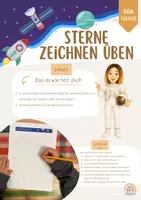 Vorschau - Arbeitsblätter - Ich zeichne einen Stern - Deckblatt