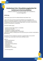 Vorschau - Fördermaterial/Inklusion - Kostenlose Foto-Visualisierungskarten für Autismus - Seite 1