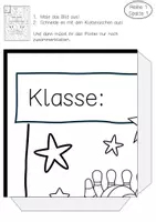 Vorschau - Mal- und Bastelvorlagen - Kooperatives Poster Giraffenklasse Gemeinschaftsbild - Seite 2