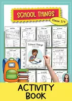 Vorschau - Arbeitsblätter - School Things Activity Book | Englisch Grundschule | 23 Arbeitsblätter - Deckblatt