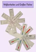 Vorschau - Merkblätter - Maßeinheiten und Größen Fächer - Deckblatt