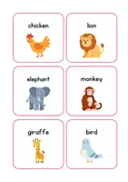 Vorschau - Stundenentwürfe - Animals, Tiere auf Englisch, komplette Unterrichtseinheit - Seite 3