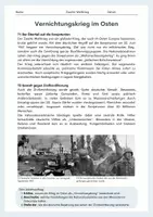 Vorschau - Arbeitsblätter - Vernichtungskrieg im Osten – Unternehmen Barbarossa und Gewalt gegen die Zivilbevölkerung - Seite 1