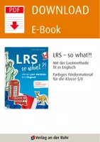 Vorschau - Arbeitsblätter - LRS – so what?!: Mit der Laut-Methode fit in Englisch. Farbiges Fördermaterial für die Klassen 5/6 - Seite 1