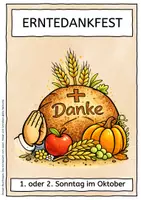 Vorschau - Arbeitsblätter - Erntedankfest – Bildkarten & Arbeitsblätter für Religion, Grundschule und Förderschule - Seite 3