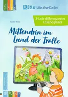 Vorschau - Arbeitsblätter - Mittendrin im Land der Trolle: 3-fach differenzierter Lesebegleiter - Deckblatt