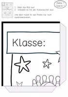 Vorschau - Mal- und Bastelvorlagen - Kooperatives Poster Schmetterling - Seite 2