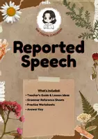 Vista previa - Hojas de trabajo - Reported Speech - Complete Grammar & Practice Booklet - Portada