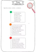 Vorschau - Arbeitsblätter - Satzglieder erkennen | Satzglieder | Arbeitsblatt mit Lösung | Deutsch | Klasse 6 und 7 - Seite 1
