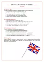 Vorschau - Stundenentwürfe - London - Leseverstehen (Reading Comprehension inkl. Lösungen) - Seite 2