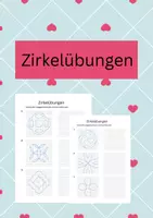 Vorschau - Arbeitsblätter - Zirkelübungen - differenziert - Grundschule - Deckblatt
