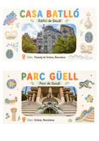 Vista previa - Fichas informativas / Documentos de lectura - Antoni Gaudí: làmines educatives en català - página 2