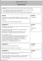 Vorschau - Stundenentwürfe - Deckblatt - Seite 1