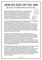 Vorschau - Stundenentwürfe - WM 2026 - Kritische Auseinandersetzung: Einreiseprobleme in die USA - Lesetext & Aufgaben - Seite 1