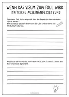 Vorschau - Stundenentwürfe - WM 2026 - Kritische Auseinandersetzung: Einreiseprobleme in die USA - Lesetext & Aufgaben - Seite 3