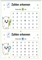 Vorschau - Arbeitsblätter - Meine Zahlen 1-10 - Seite 3