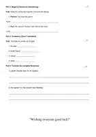 Vorschau - Klassenarbeiten - Leistungsnachweis Englisch Vergangenheit und Präsens 5. Klasse - Seite 2