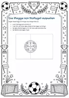 Vorschau - Arbeitsblätter - Fußball WM 2026 | Portugal | Unterrichtsmaterial, Ausmalen, Quiz, Lesetext und Kreatives - Seite 3