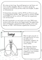 Vorschau - Arbeitsblätter - Die Lunge / Atmung (Mensch) - Seite 2