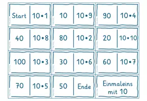 Vorschau - Spiele - Einmaleins mit 10 - Domino - Seite 2