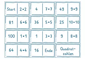 Vorschau - Spiele - Einmaleins Quadrate - Domino - Seite 2