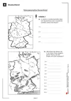Vorschau - Unterrichtsreihen - Allgemeinwissen fördern ERDKUNDE: Deutschland | Sekundarstufe Klasse 5-10 | Nachbarstaaten, Bundesländer, Topographie, Spiel | Arbeitsblätter, Kopiervorlagen, Freiarbeit mit Lösungen - Seite 3