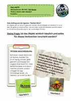 Vorschau - Arbeitsblätter - Detektivspiel "schön oder hässlich" - Praktische Philosophie - Seite 1