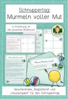 Vorschau - Anderer Materialtyp - Schnuppertag: Murmeln voller Mut – Geschenkidee und Begleitbrief (Grundschule Einschulung) - Seite 1