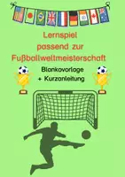 Vorschau - Arbeitsblätter - Lernspiel zur Fußball-WM - Deckblatt
