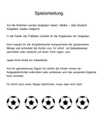 Vorschau - Arbeitsblätter - Lernspiel zur Fußball-WM - Seite 1