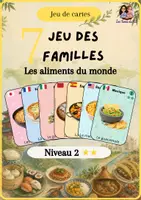 Aperçu - Jeux - 7 familles "Les aliments du monde" (niveau 2) - Page de couverture
