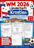 Vorschau - Mal- und Bastelvorlagen - Kroatien - Deckblatt