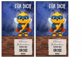 Vorschau - Anderer Materialtyp - Abschiedsgeschenk Bienenklasse Klassentier Biene - Seite 3