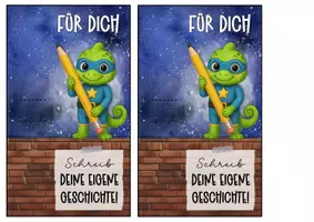 Vorschau - Anderer Materialtyp - Abschiedsgeschenk Chamäleonklasse Klassentier Chamäleon - Seite 2