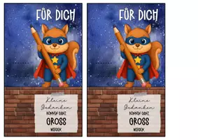 Vorschau - Anderer Materialtyp - Abschiedsgeschenk Eichhörnchenklasse Klassentier Eichhörnchen - Seite 3