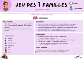 Aperçu - Apprentissages en autonomie - 7 familles "Agriculture" (niveau 3) - Page 3