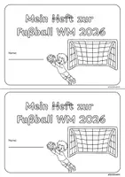 Vorschau - Arbeitsblätter - Deutschheft Fußball WM 2026 - Seite 1