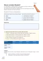Vorschau - Arbeitsblätter - Ermüdung Muskeln Versuch und Informationstext - Deckblatt
