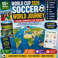 Vorschau - Unterrichtsreihen - World Cup 2026 Soccer World Journey - Deckblatt