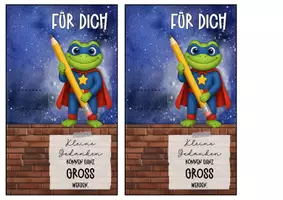 Vorschau - Anderer Materialtyp - Abschiedsgeschenk Froschklasse Klassentier Frosch - Seite 3