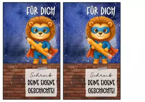 Vorschau - Anderer Materialtyp - Abschiedsgeschenk Löwenklasse Klassentier Löwe - Seite 2