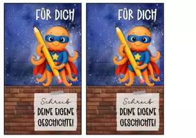 Vorschau - Anderer Materialtyp - Abschiedsgeschenk Oktopusklasse Klassentier Oktopus - Seite 2